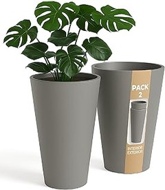 Otras opciones de macetas para sustituir las de plástico ligeras