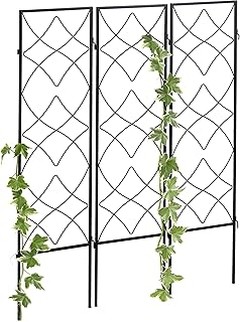 Alternativas no convencionales a las celosías para plantas trepadoras