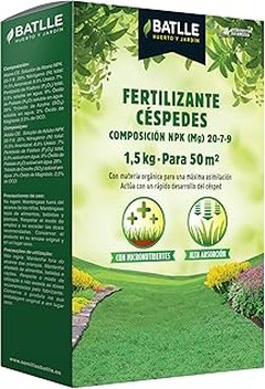 ¿Por qué usar fertilizantes específicos para el césped natural?