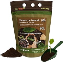¿Cuánto humus de lombriz necesitas para tu maceta?