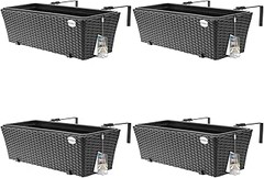 Guía para elegir la mejor jardinera rectangular para tu balcón