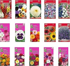 Guía para Sembrar y Cuidar Semillas de Flores Mixtas con Éxito