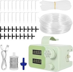 ** Comparativa entre riego por goteo y otros métodos para macetas