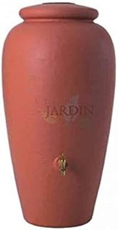 ¿Qué son los depósitos de agua de lluvia decorativos tipo ánfora?