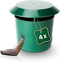 Guía para comprar trampas para caracoles y babosas en huertos