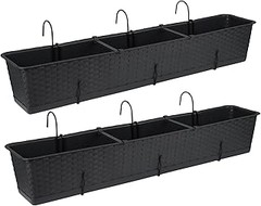 Cómo Decorar tu Balcón con Jardineras Rectangulares