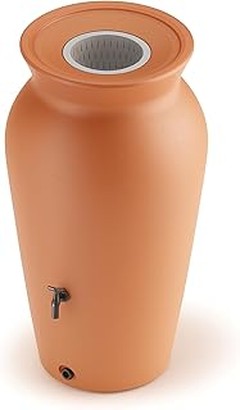 Las mejores marcas de depósitos de agua de lluvia decorativos tipo ánfora