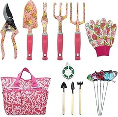 ¿Cuánto cuesta un kit de herramientas manuales de jardinería?