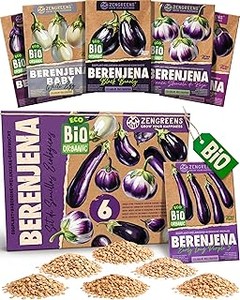 ¿Cuánto tiempo tardan en germinar las semillas de berenjena?