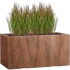 Pros y contras de usar macetas de resina y fibra de vidrio