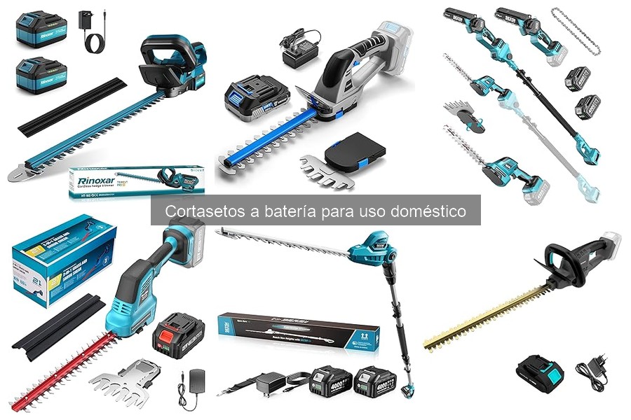 Accesorios imprescindibles para cortasetos a batería