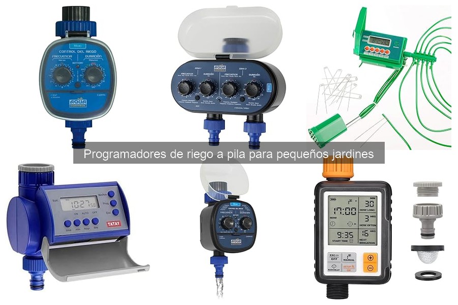 Accesorios Útiles para Programadores de Riego a Pilas