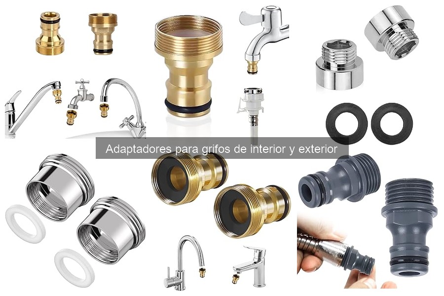 Adaptadores para Grifos en Sistemas de Riego Automáticos