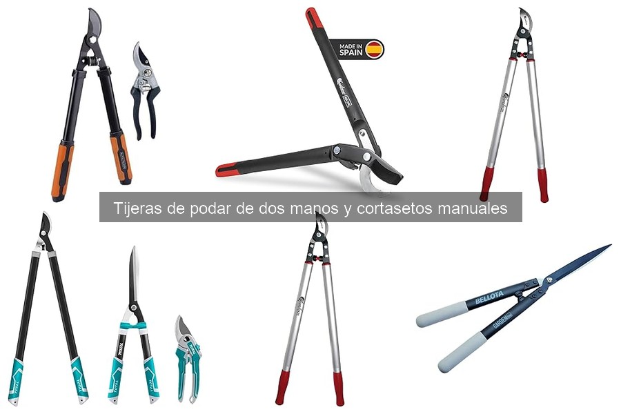Ajustes Esenciales para Tijeras de Podar de Dos Manos