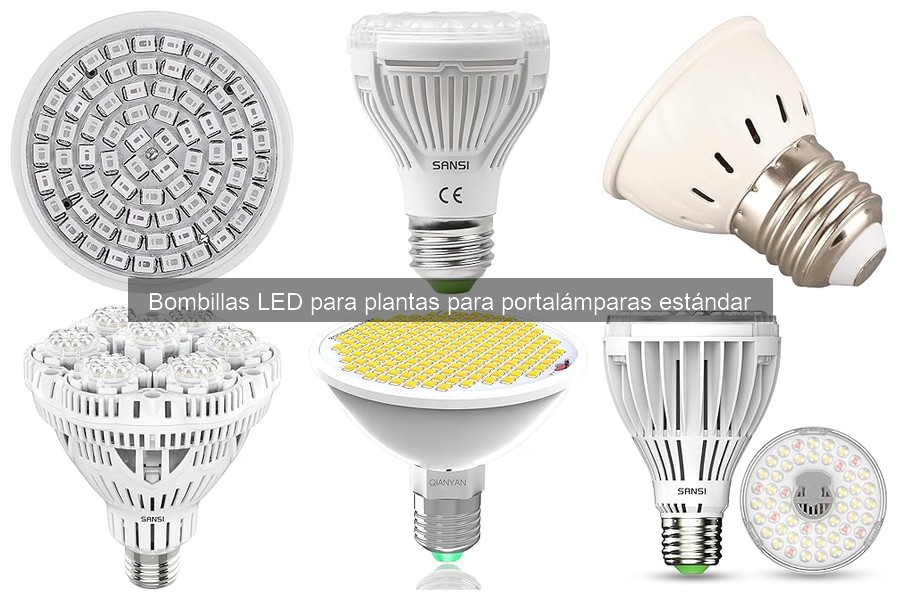 Alternativas a bombillas LED para cultivo de plantas