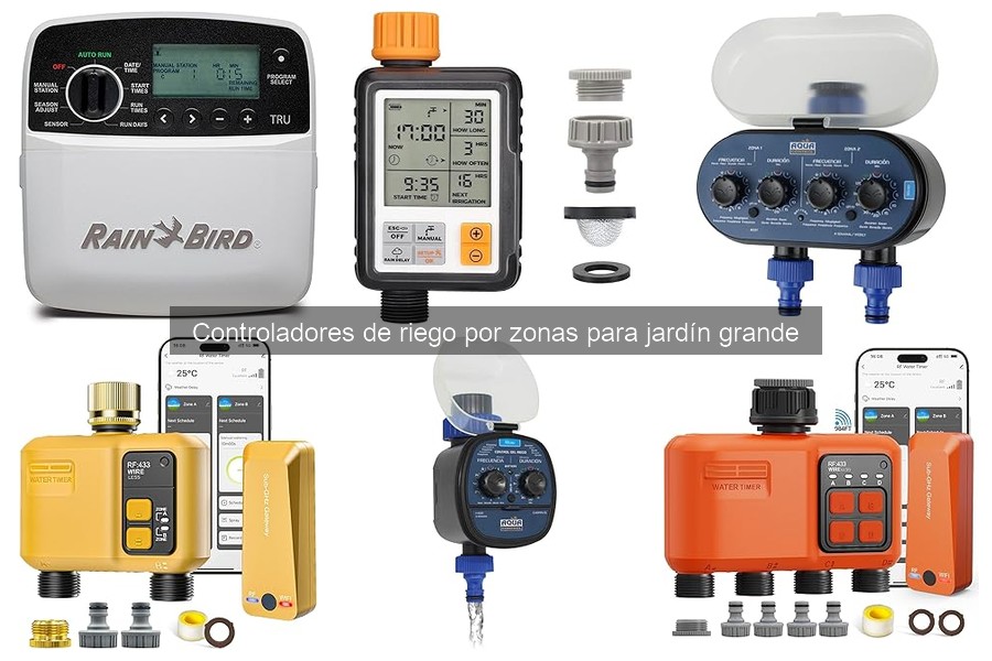 Alternativas a Controladores de Riego por Zonas en Jardines