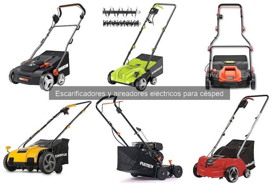 Alternativas a escarificadores eléctricos para tu césped