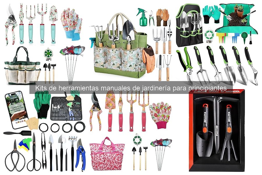 Alternativas a herramientas manuales para jardineros principiantes