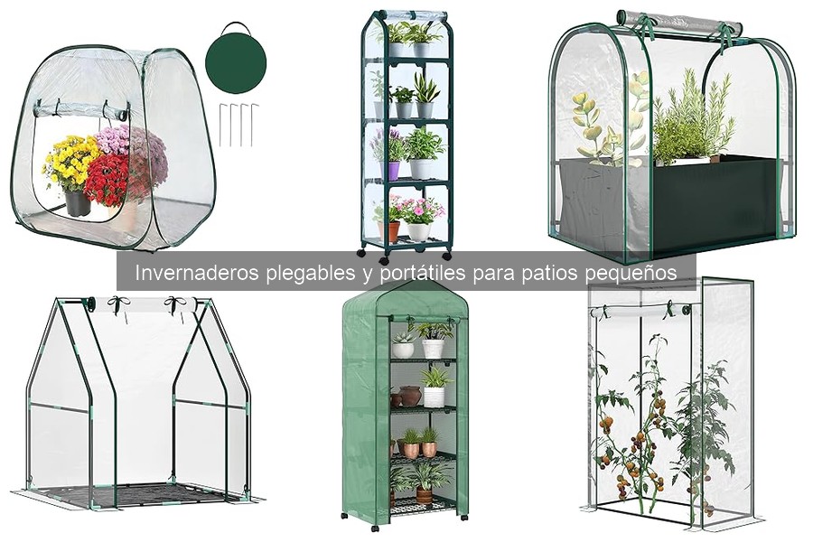Alternativas a invernaderos plegables para espacios pequeños