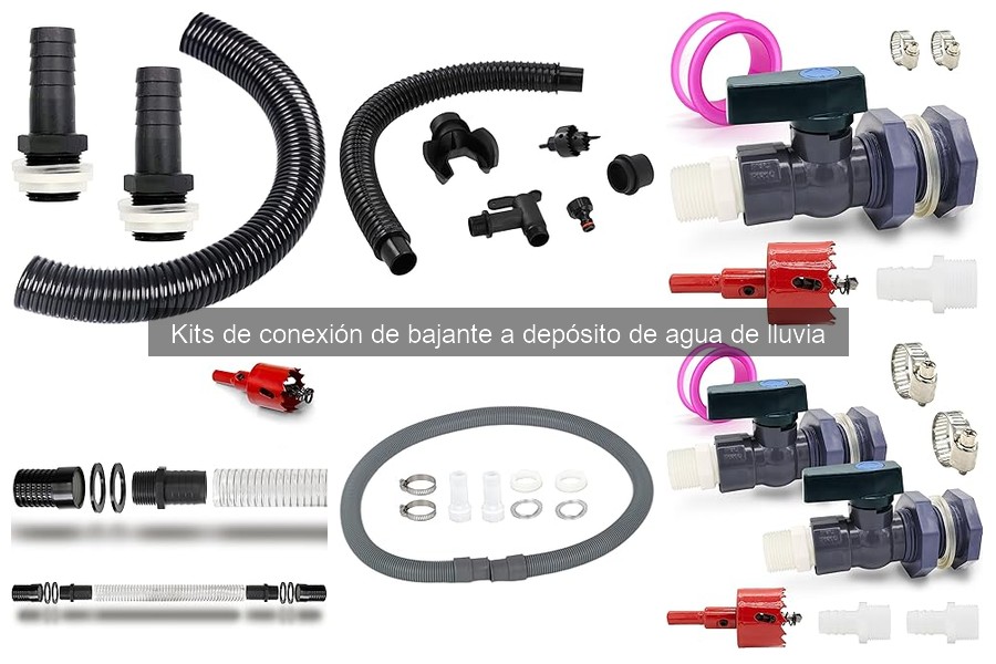 Alternativas a Kits de Conexión de Bajante para Agua de Lluvia