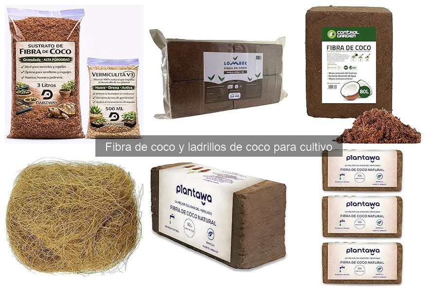 Alternativas a la Fibra de Coco para Cultivo en Huertos