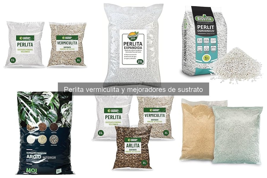 Alternativas a la Perlita y Vermiculita para Cultivos