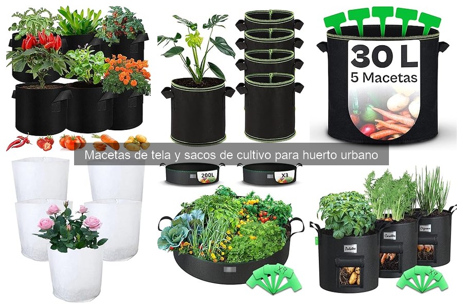 Alternativas a las macetas de tela y sacos de cultivo
