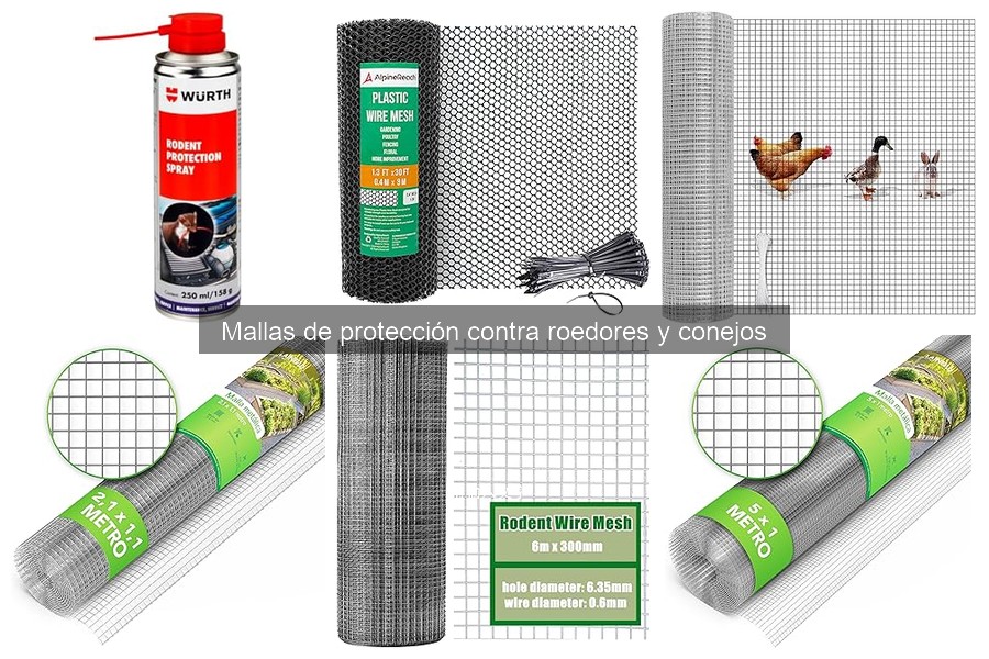 Alternativas a las Mallas de Protección contra Roedores