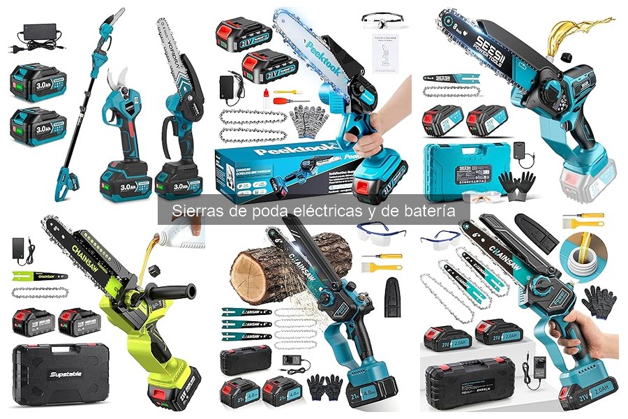 Alternativas a las Sierras de Poda Eléctricas para Jardín