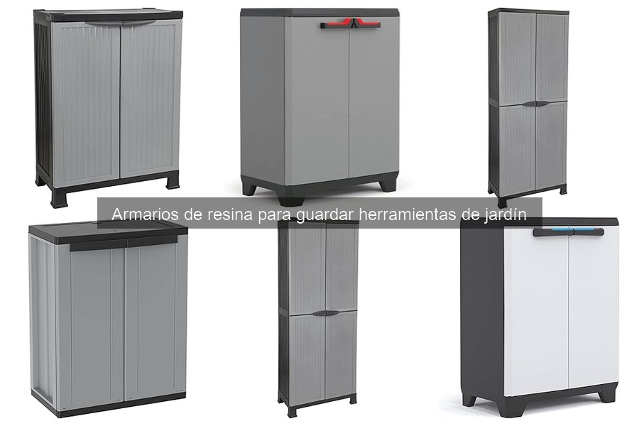 Alternativas a los armarios de resina para herramientas de jardín
