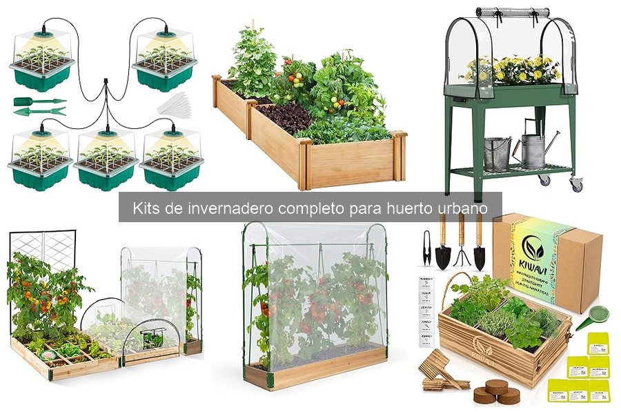 Alternativas a los kits de invernadero para huertos urbanos