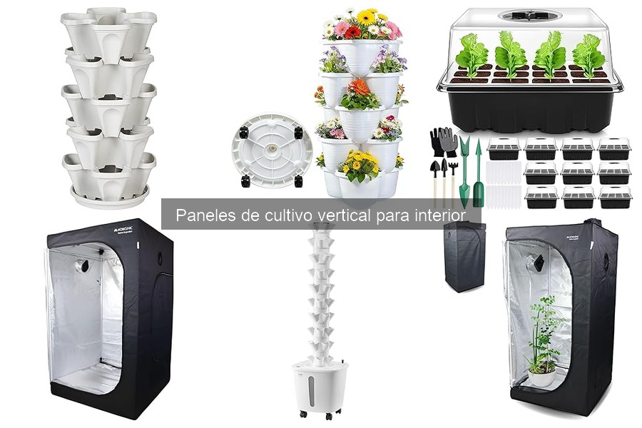 Alternativas a los paneles de cultivo vertical en interiores