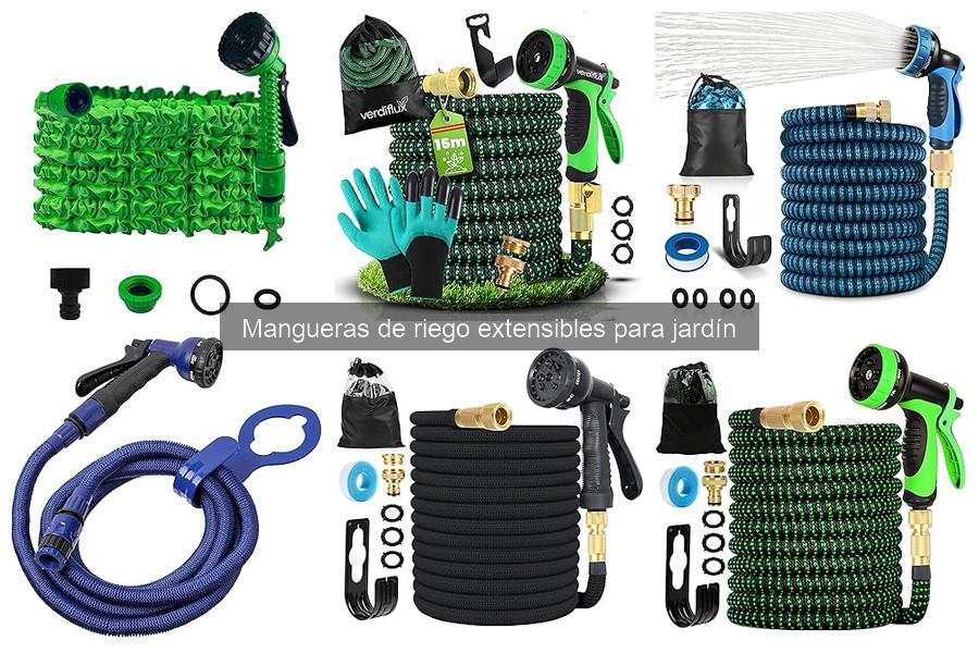 Alternativas a Mangueras de Riego Extensibles para Jardín