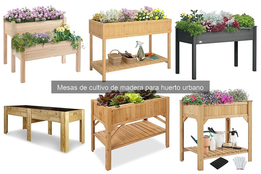 Alternativas a Mesas de Cultivo de Madera para Huertos Urbanos