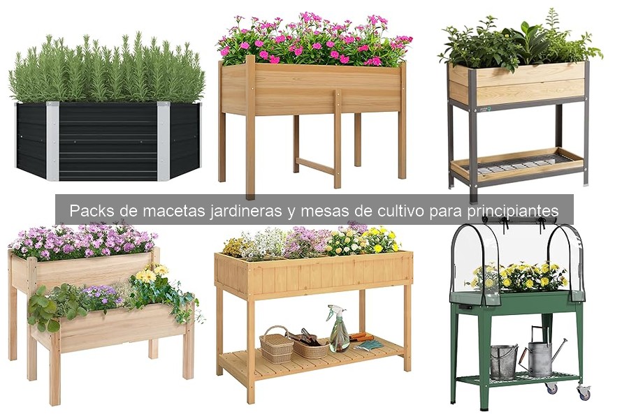 Alternativas a Mesas de Cultivo para Espacios Reducidos