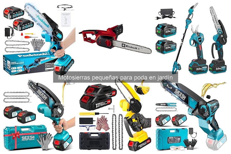 Alternativas a Motosierras Pequeñas para Poda en Jardín