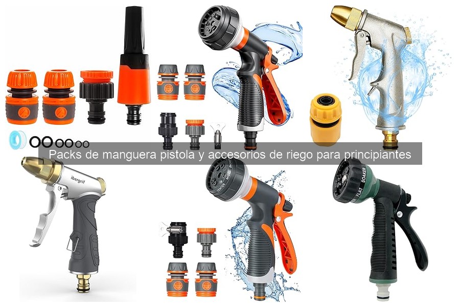 Alternativas a Packs de Manguera Pistola y Accesorios de Riego