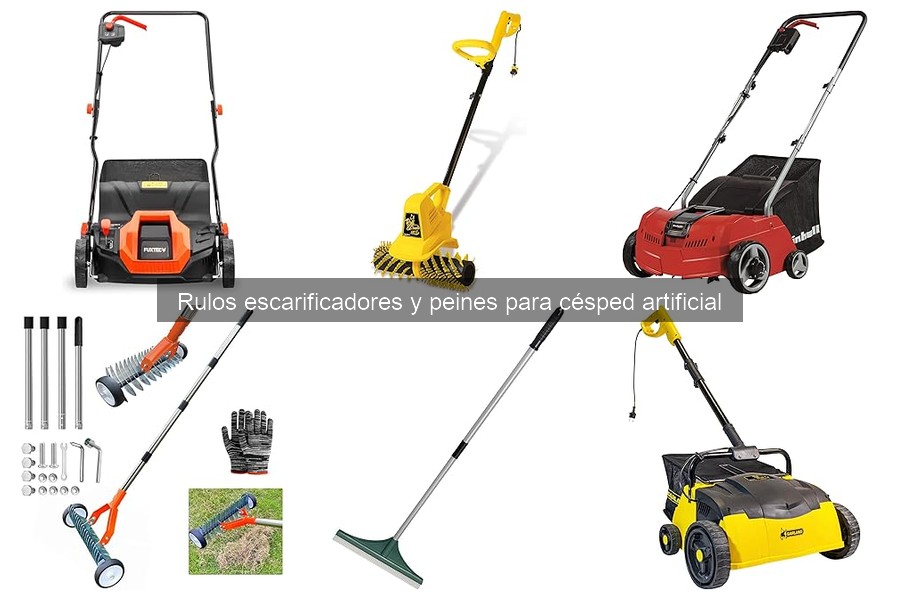 Alternativas a Rulos Escarificadores para Césped Artificial
