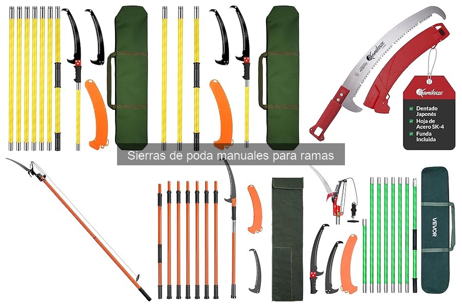 Alternativas a Sierras de Poda Manuales para Tu Jardín