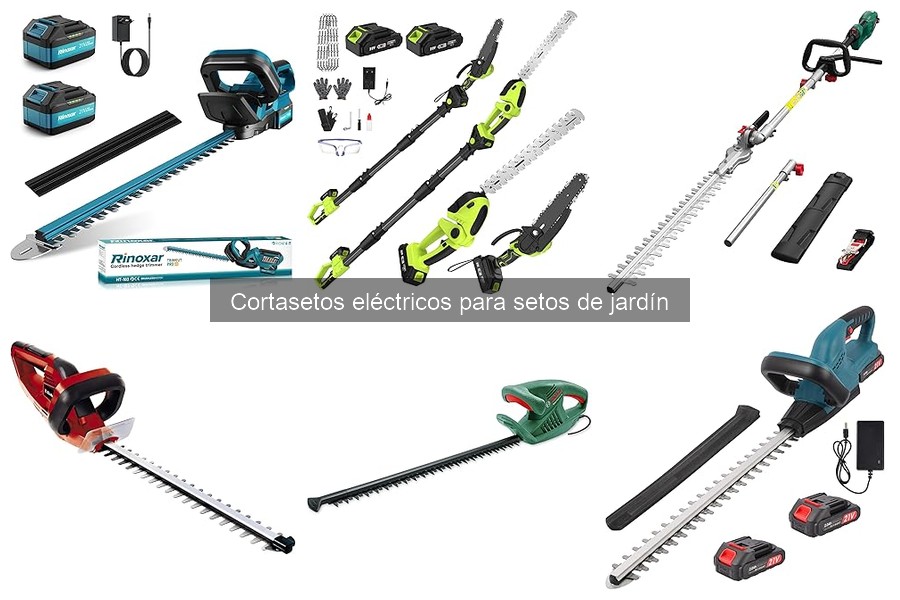 Alternativas al cortasetos eléctrico para setos de jardín