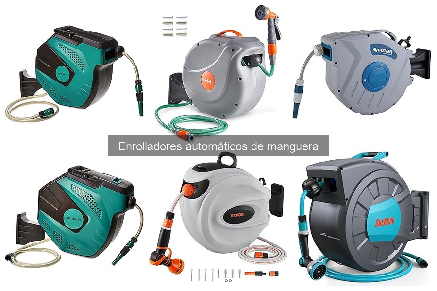 ** Alternativas al enrollador automático de manguera: ¿mejor opción?