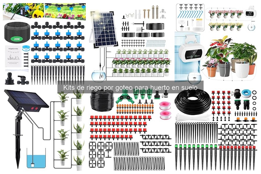 Alternativas al riego por goteo: opciones efectivas
