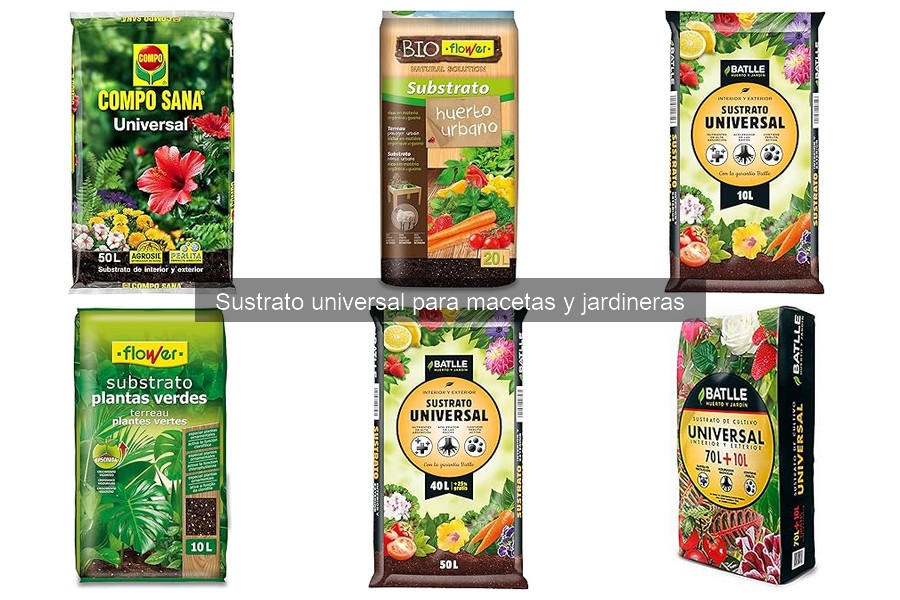 Alternativas al sustrato universal para macetas