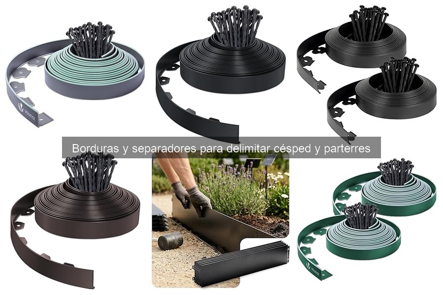 Alternativas creativas a borduras tradicionales para jardines