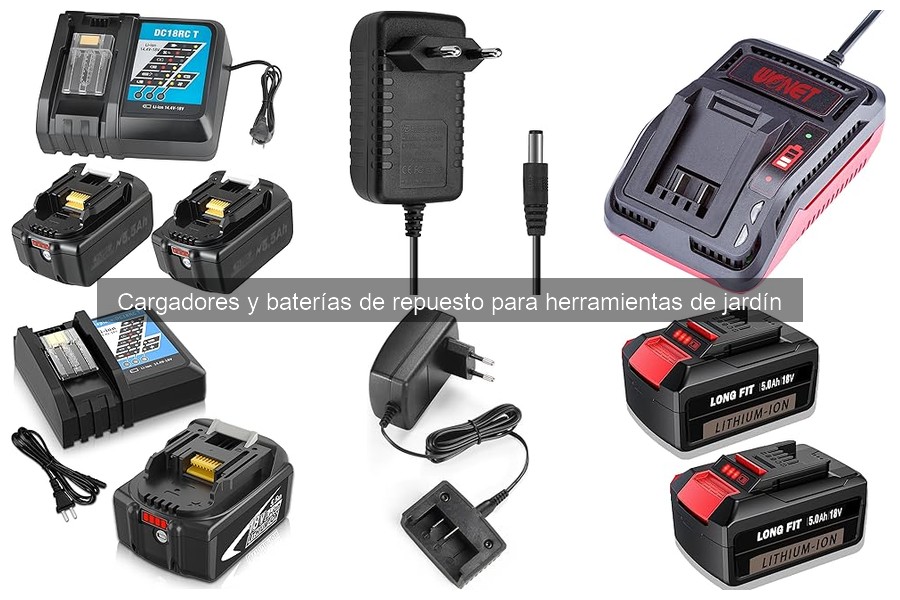 Alternativas de Cargadores para Herramientas de Jardín