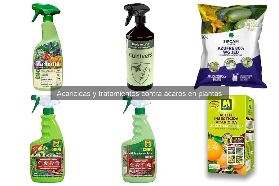 Alternativas Naturales a Acaricidas Químicos para Plantas