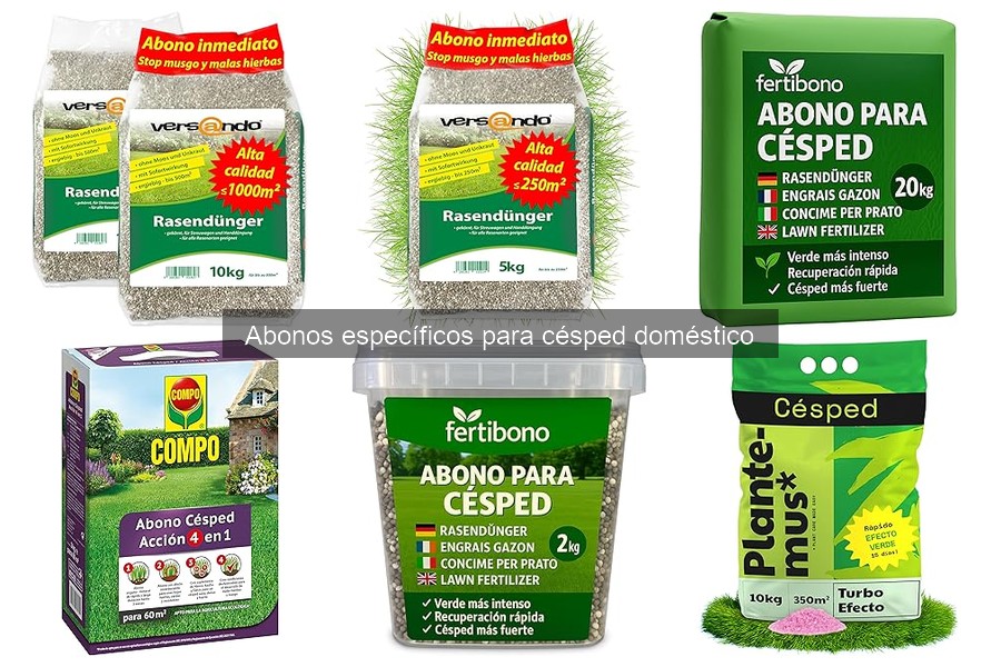 Alternativas naturales al abono para césped doméstico