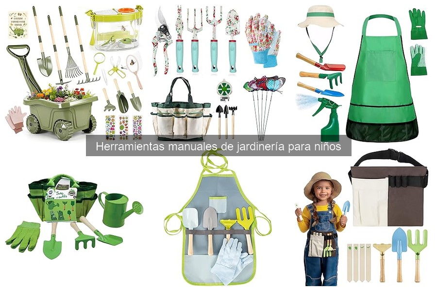 Alternativas seguras a herramientas de jardinería para niños