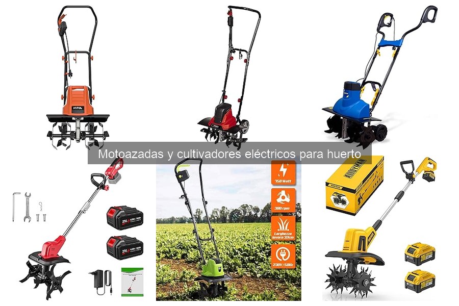 Beneficios de usar un cultivador eléctrico en el huerto
