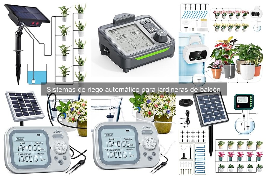 Beneficios del riego automático para tus plantas en balcones